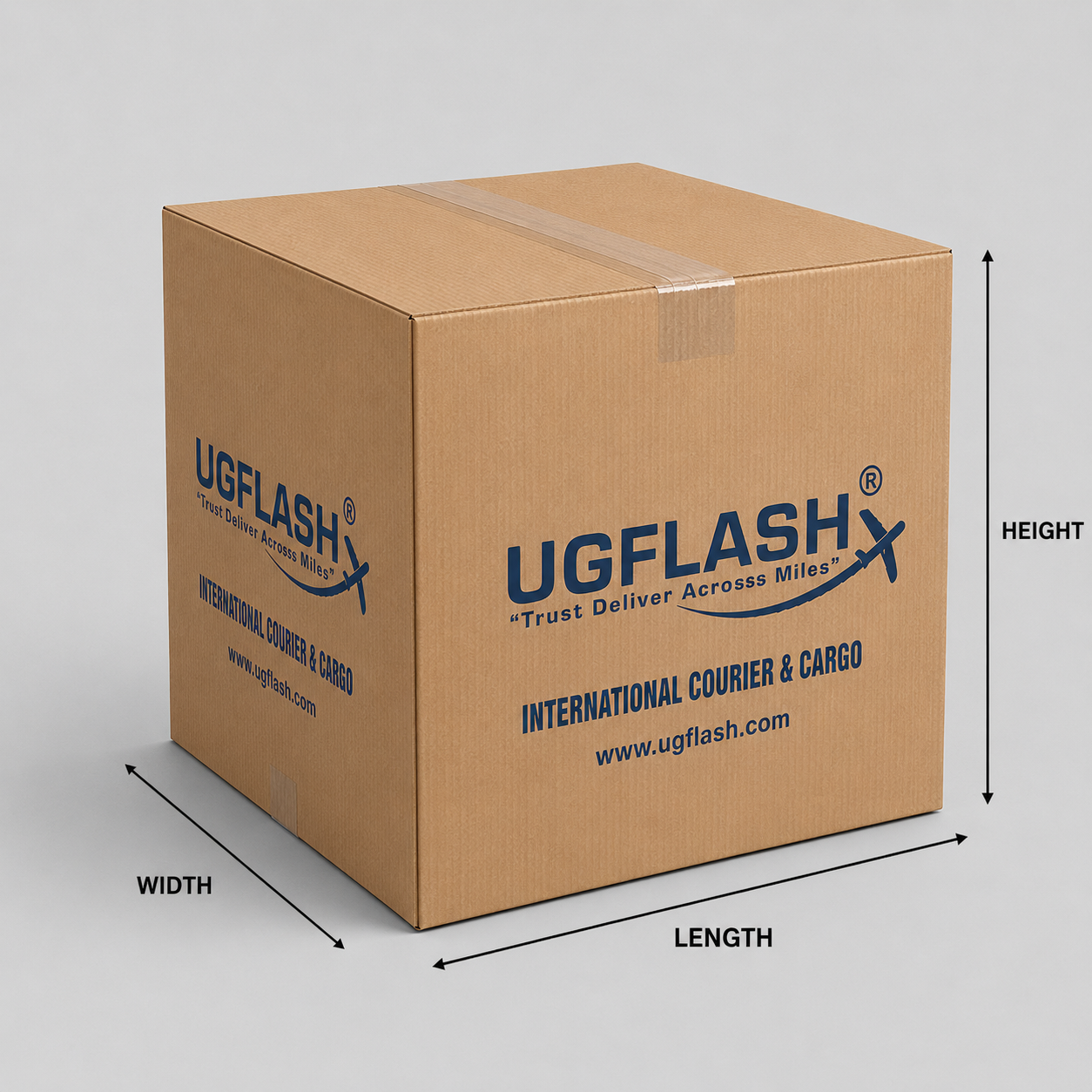 Box dimensions - Length, Width, Height